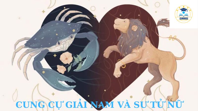 cung cự giải nam và sư tử nữ