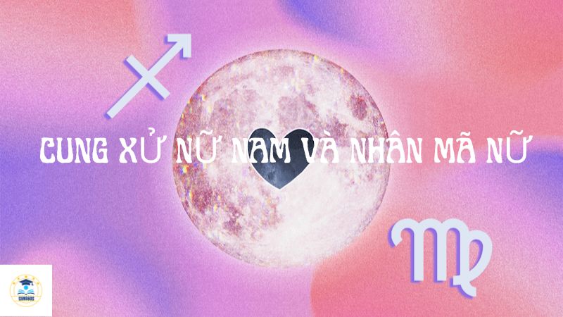 cung xử nữ nam và nhân mã nữ